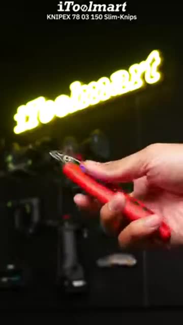 คีมตัด KNIPEX 78 03 150 Slim-Knips สำหรับงานอิเล็กทรอนิกส์