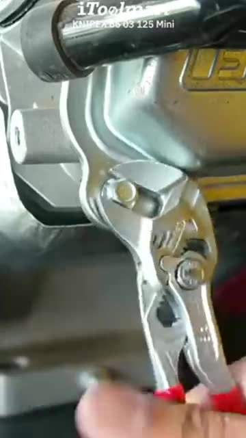 คีมประแจมินิ KNIPEX 86 03 125 Mini Pliers Wrench ขนาด 125 มม. (5 นิ้ว)