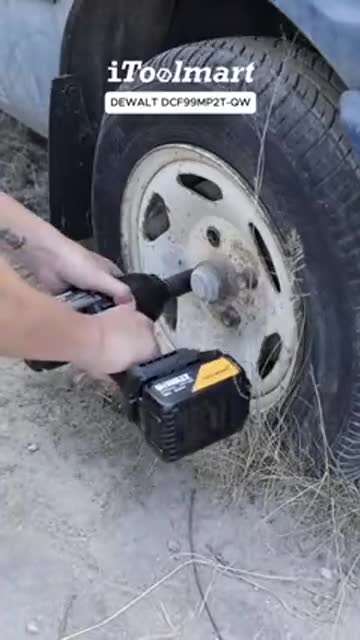ชุดบล็อกกระแทกไร้สาย DEWALT DCF99MP2T-QW 20V ไร้แปรงถ่าน พร้อมแบตเตอรี่ 5Ah 2 ก้อน และแท่นชาร์จ 