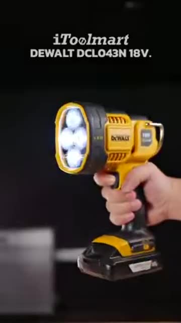 ไฟฉาย DEWALT DCL043N 18V. (ตัวเปล่า)