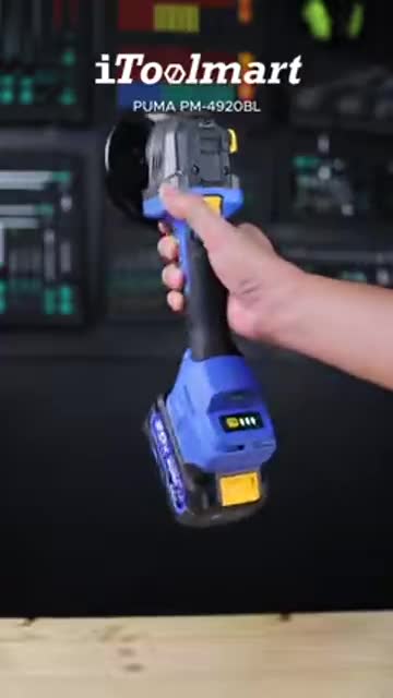 เครื่องเจียรไร้สาย PUMA PM-4920BL 20V. มอเตอร์ไร้แปรงถ่าน