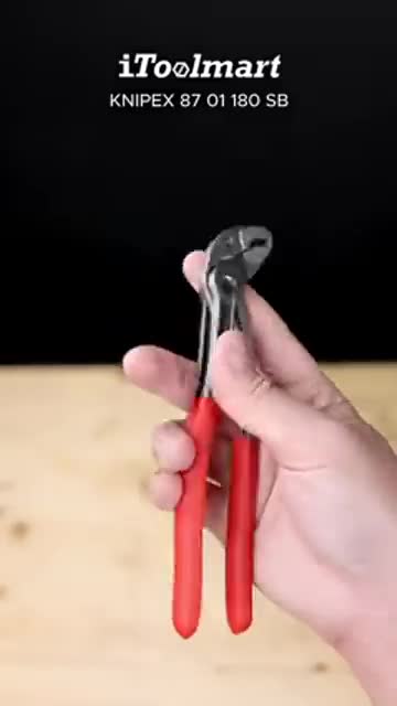 คีมถอดปั๊มน้ำ KNIPEX ขนาด 180 มม. 87 01 180 SB