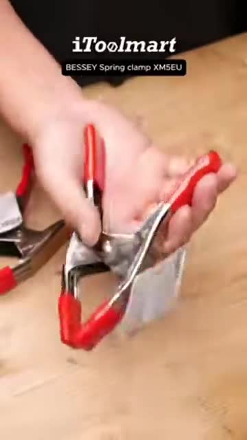 แคลมป์จับชิ้นงาน BESSEY Spring clamp XM5EU อ้ากว้าง 50 mm.