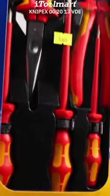 ชุดคีมและไขควง KNIPEX 00 20 13 ด้าม VDE