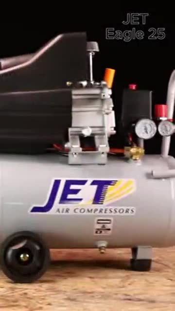 ปั๊มลมโรตารี่ JET EAGLE-25 ขนาด 25 ลิตร 3 HP