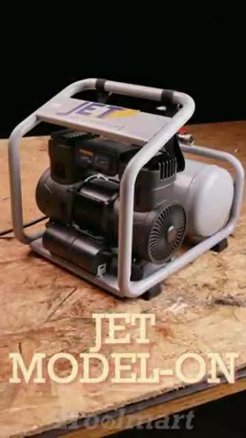 ปั๊มลม ไร้น้ำมัน JET Model On ขนาดถังลม 5 ลิตร