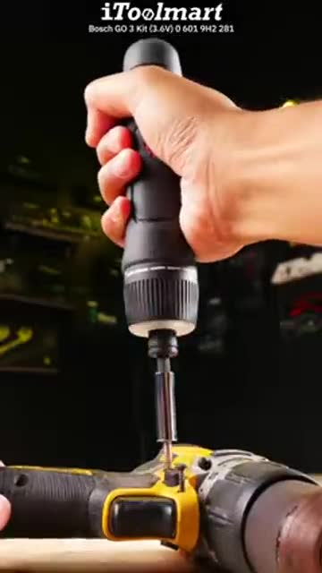 ไขควงไฟฟ้าไร้สาย Bosch GO 3 Kit (3.6V) 0 601 9H2 281