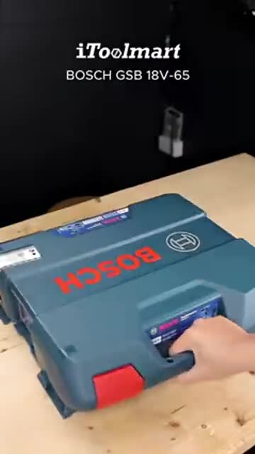 สว่านกระแทกไร้สาย BOSCH GSB 18V-65 Professional
