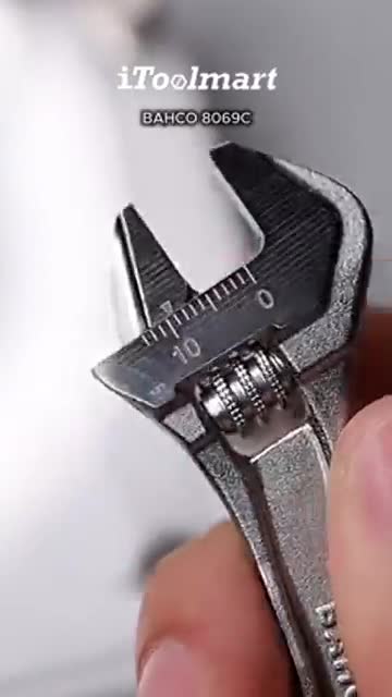 ประแจเลื่อน BAHCO 80C Series Wrenches with Chrome Finish ขนาด 4 - 18 นิ้ว ชุบโครเมียม