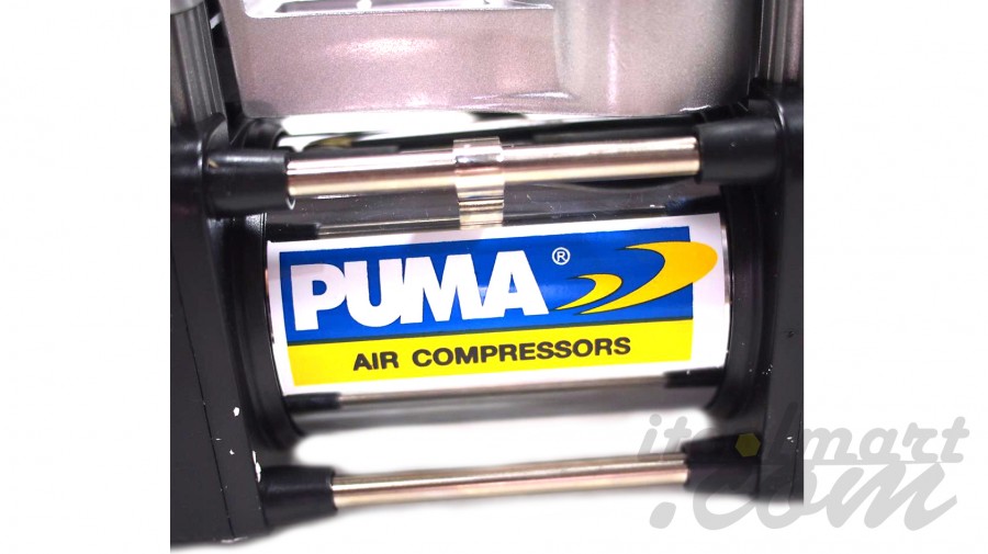 ปั๊มลมแบบพกพา ลูกสูบคู่ PUMA รุ่น  12-628SH 