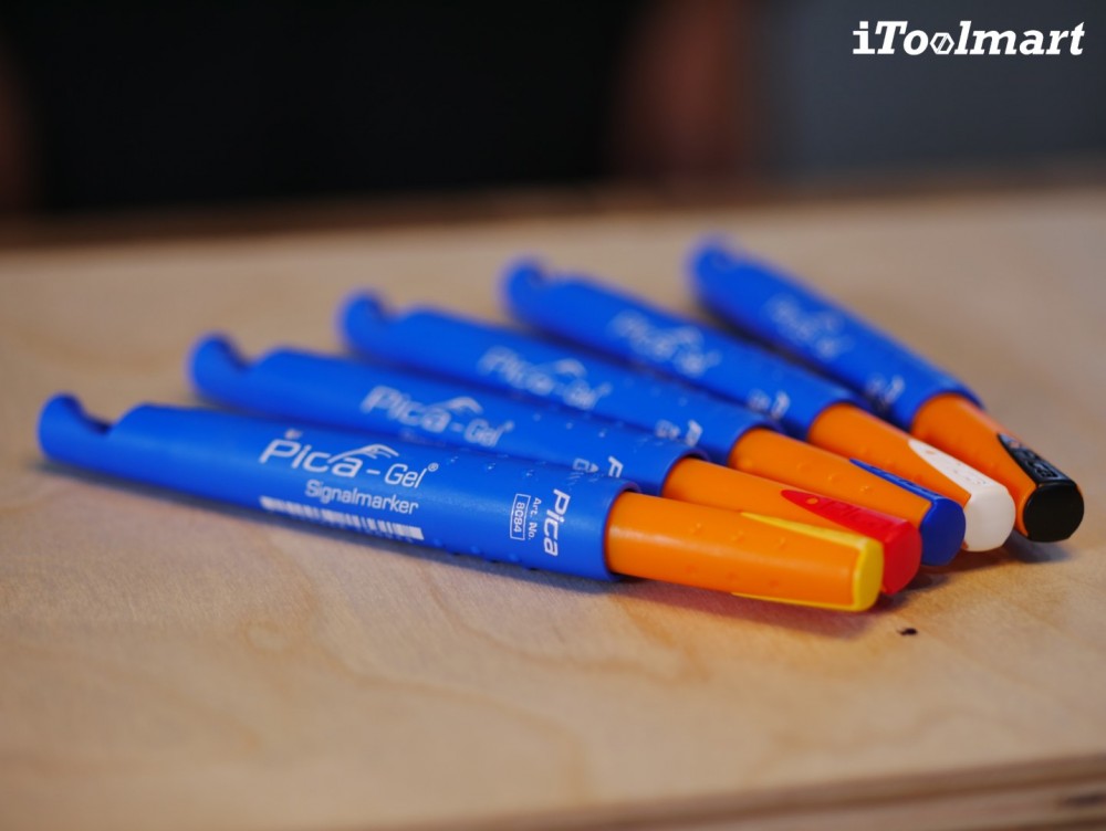 ชุดปากกาเขียนงาน PICA GEL 8020 Display Gel crayon markers