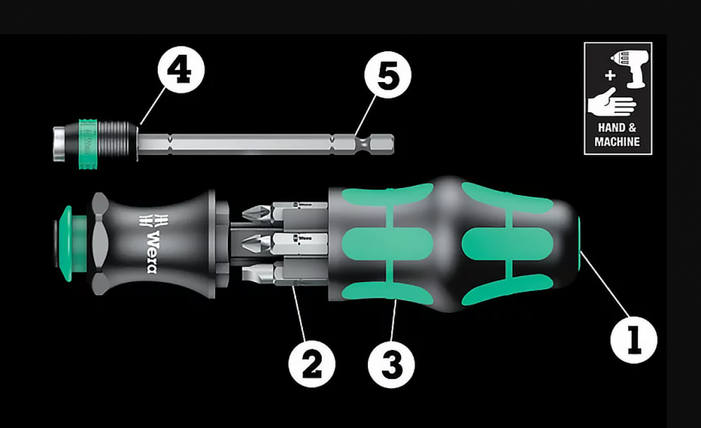 Wera Kraftform Kompakt 27 RA 1