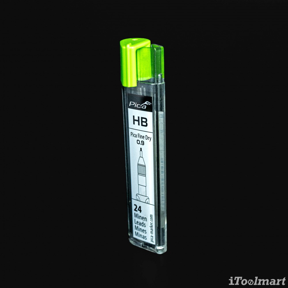 ไส้ดินสอ PICA Fine Dry Graphite lead 7030/SB HB ขนาด 0.9 mm.สำหรับเขียนหลายวัสดุ