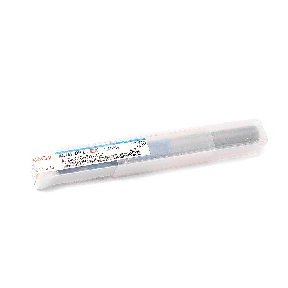 ดอกสว่านคาร์ไบด์รูน้ำมัน Nachi L9814 AQUA Drills Flat Oil-Hole 5D 