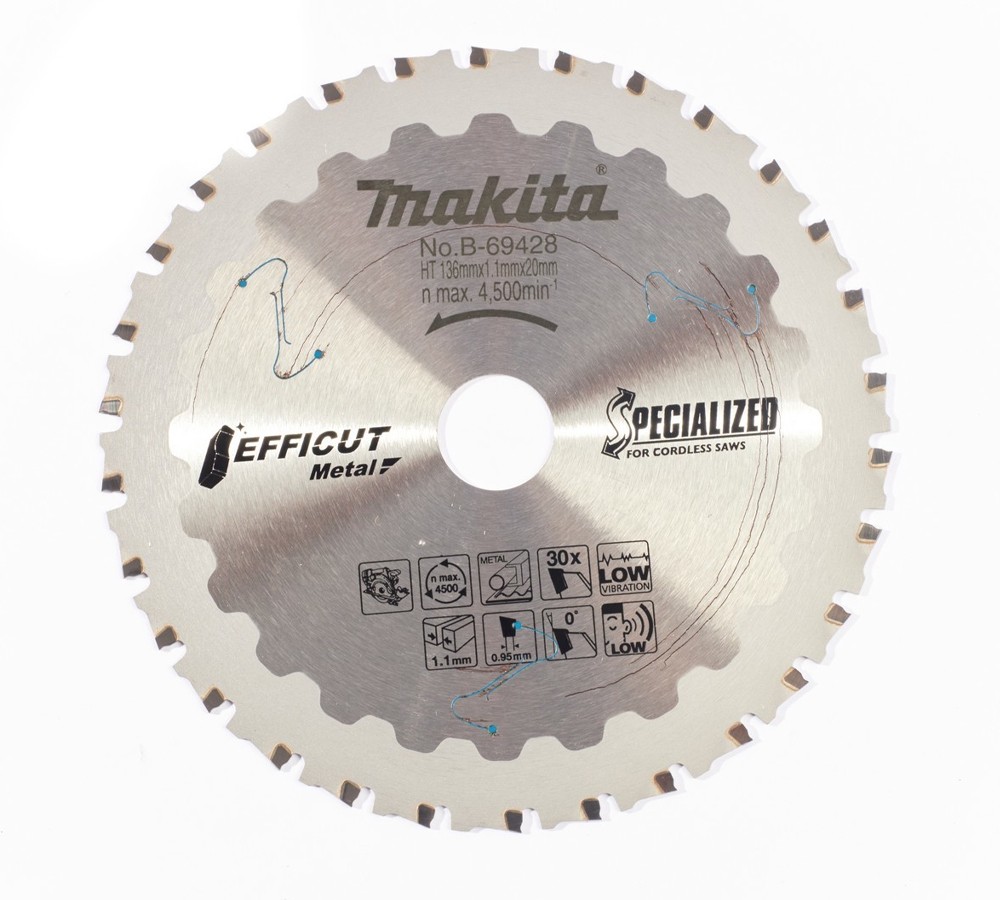 MAKITA B-69428 Circular Saw Blade EFFICUT 5 inch x 30T