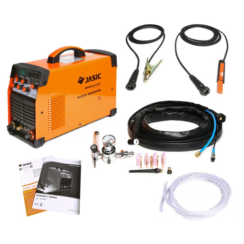JASIC TIG200PACDC (E20101) TIG/MMA/AC/DC Inverter Welder 220V