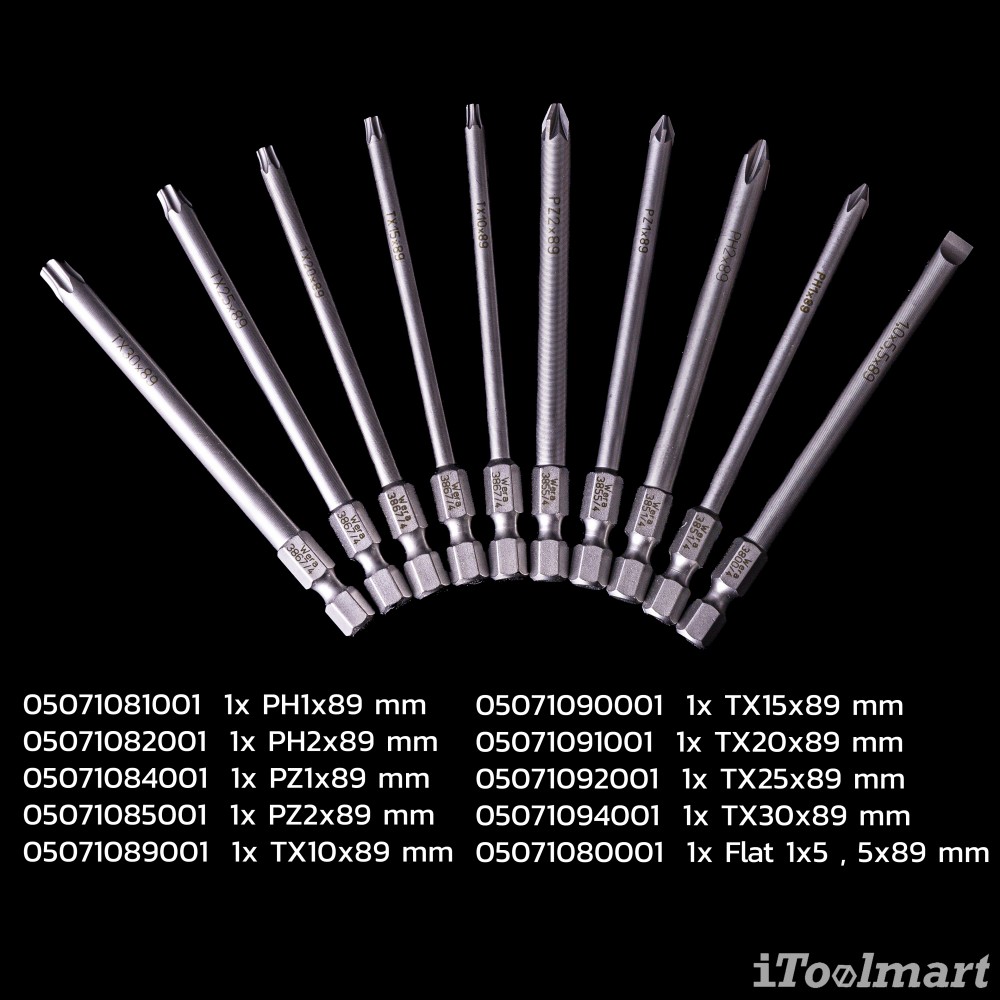ชุดไขควงสแตนเลส Wera Kraftform  KK 41 Stainless Christmas 2018 05135984001