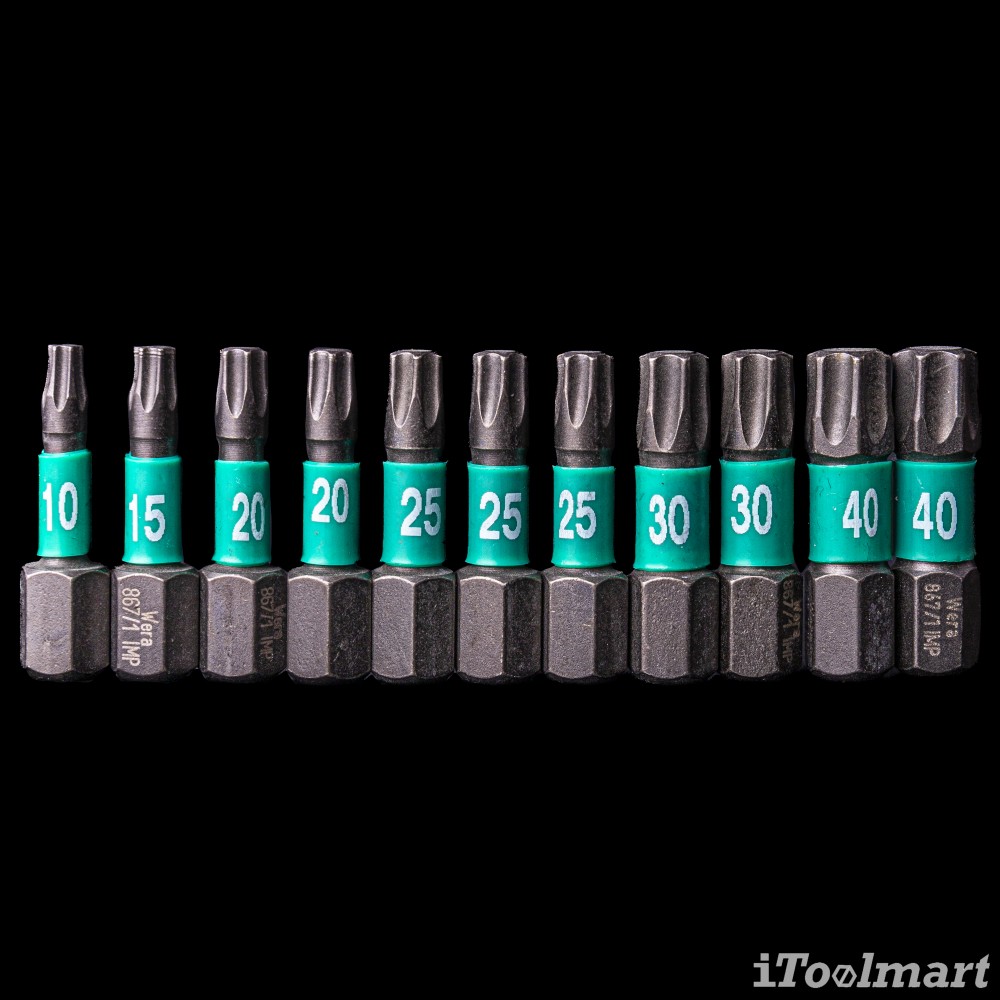ชุดดอกไขควง Wera Bit-Check 30 Impaktor 1 05057690001 ชุด 30 ชิ้น
