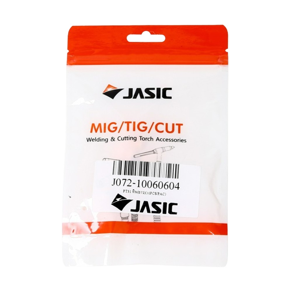 JASIC PT31 MIG/TIG/CUT TIP 10060604 (10Pcs/Pac)