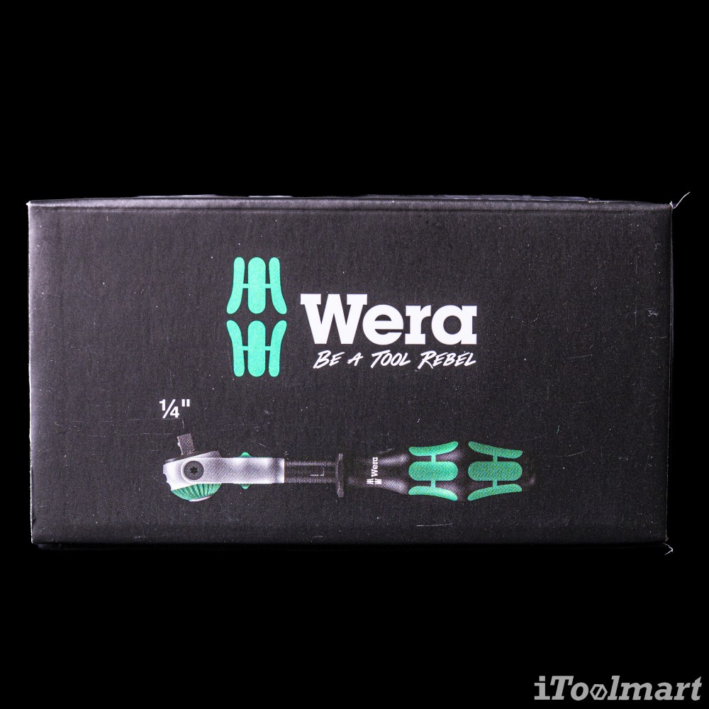 ชุดประแจ Wera Zyklop Speed 8100 SA 6 ขนาด 1/4 นิ้ว 05004016001 ชุด 28 ชิ้น