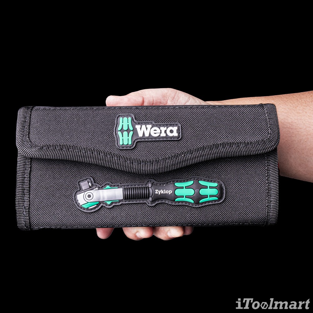 ชุดประแจ Wera Zyklop Speed 8100 SA 6 ขนาด 1/4 นิ้ว 05004016001 ชุด 28 ชิ้น