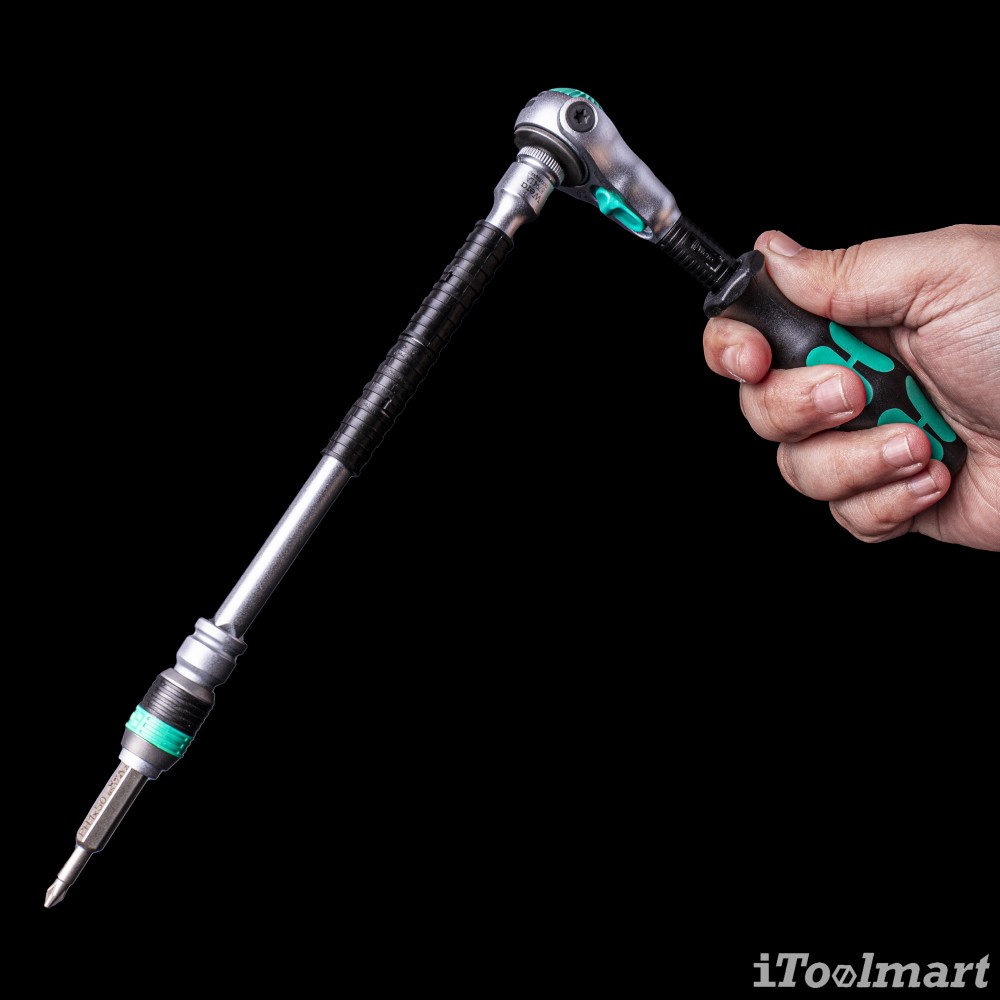 ชุดประแจ Wera Zyklop Speed 8100 SA 6 ขนาด 1/4 นิ้ว 05004016001 ชุด 28 ชิ้น