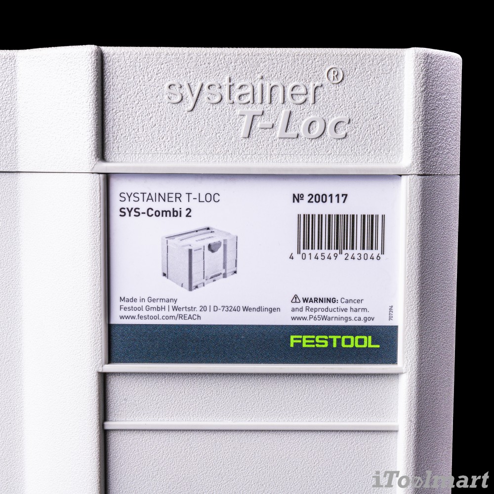 กล่องเครื่องมือ FESTOOL 200117 Systainer 200117 T-LOC SYS-COMBI 2