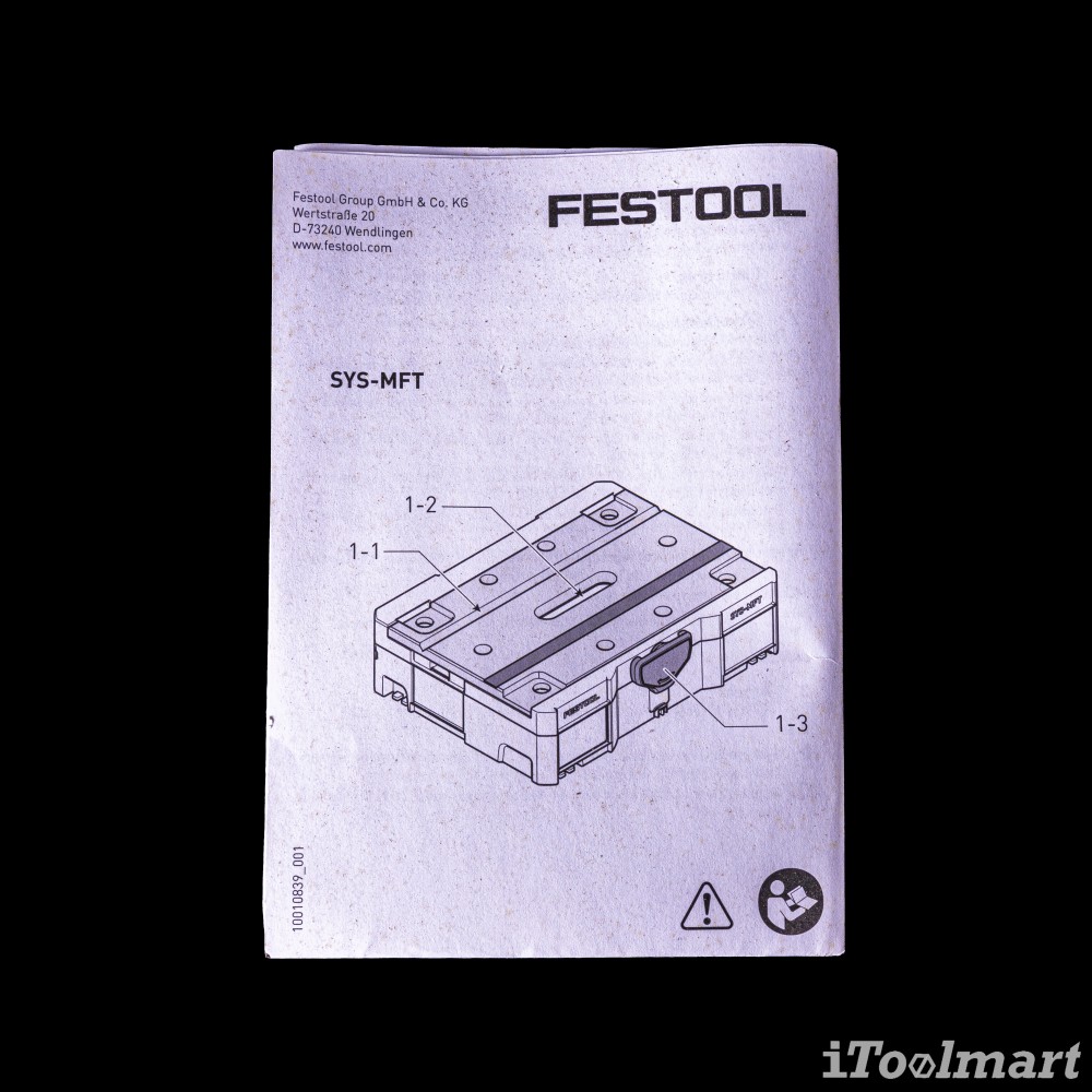 กล่องเครื่องมือ FESTOOL SYSTAINER 500076 T-LOC SYS-MFT