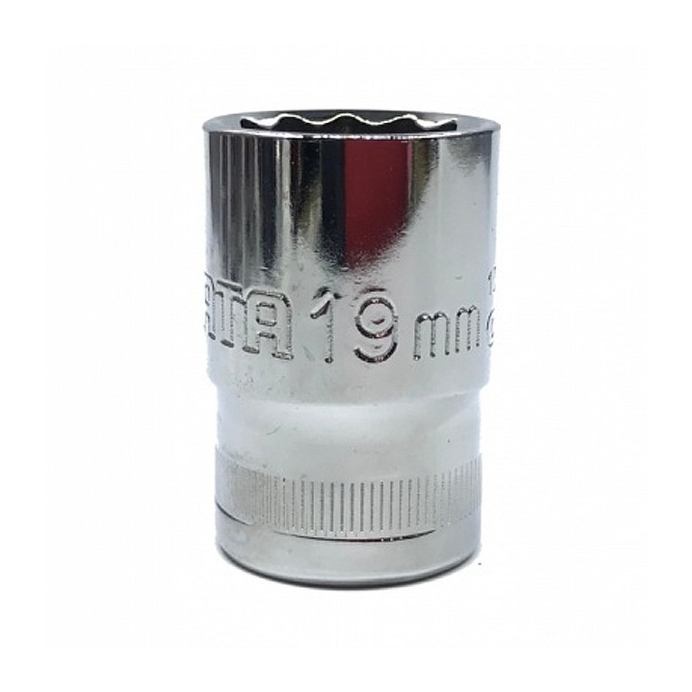 ลูกบล็อกสั้น 19 mm. 1/2 นิ้ว 12 เหลี่ยม SATA 13610