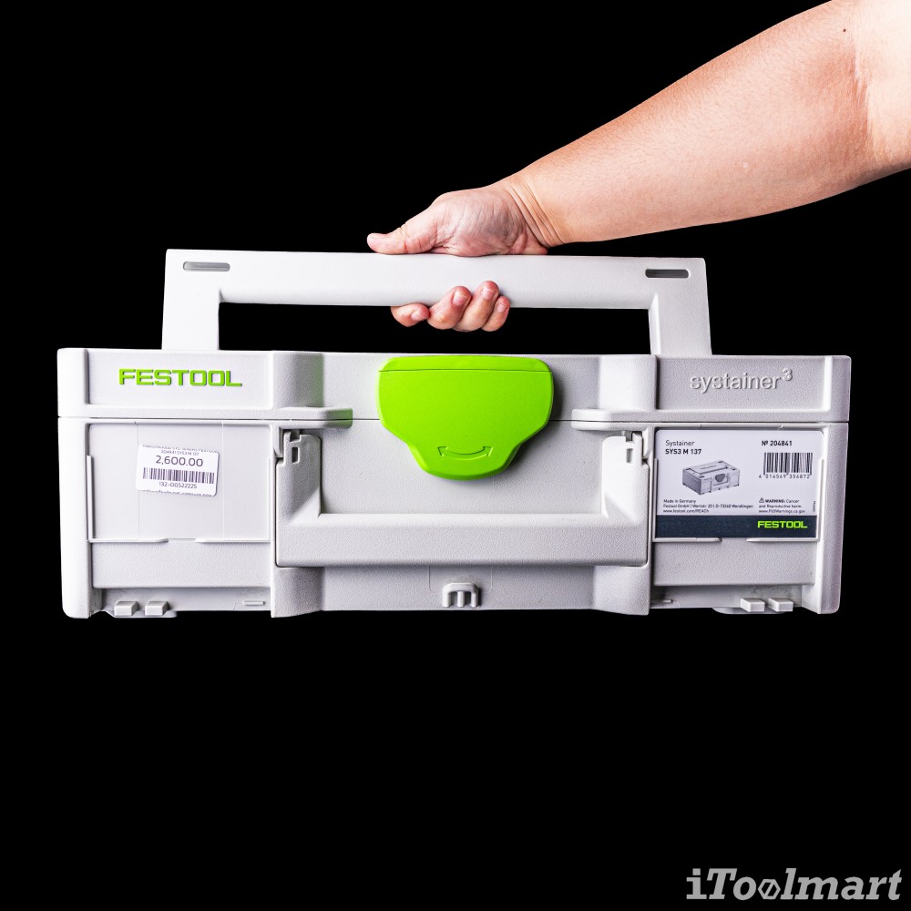 กล่องเครื่องมือ SYSTAINERS FESTOOL 204841 SYS3 M 137
