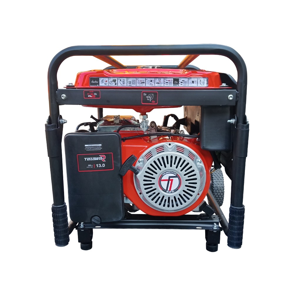 เครื่องปั่นไฟ เบนซิน TAZAWA TZR 6900E ระบบสตาร์ทไฟฟ้า กำลังไฟ 5.3 kW