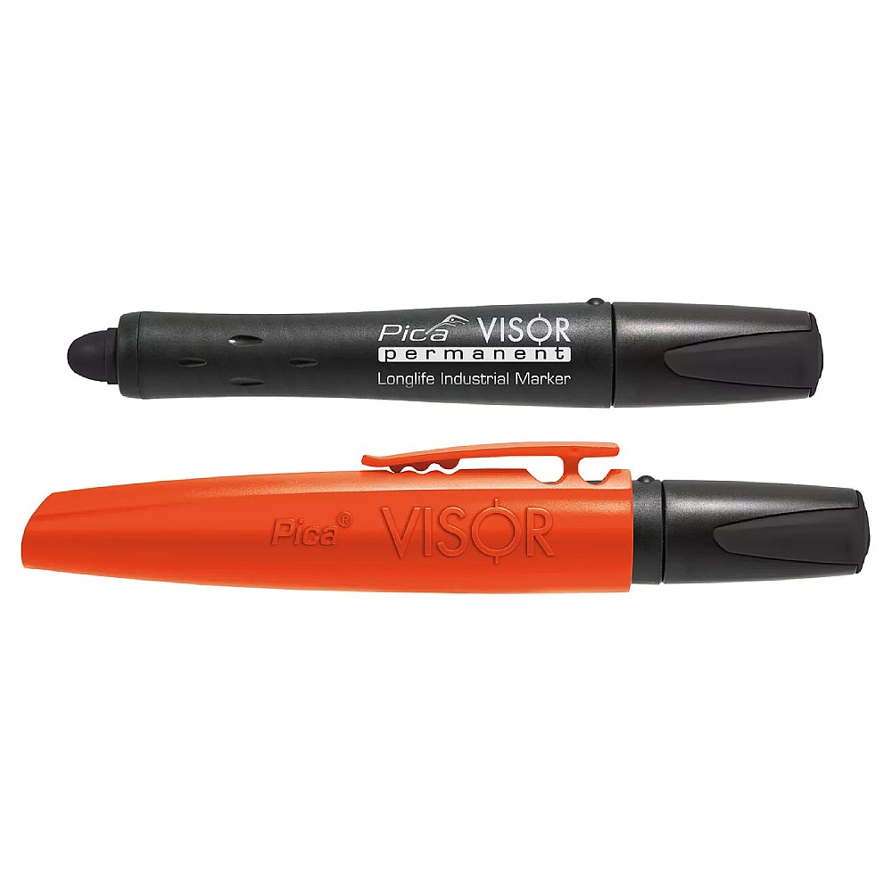 ปากกา มาร์คเกอร์ PICA 990/46 VISOR permanent marker, สีดำ ขนาด 10.0 mm.