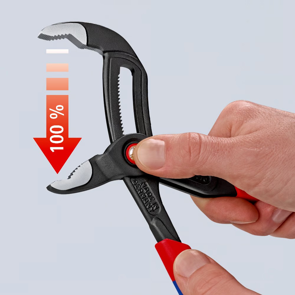 คีมคอม้า คอบบร้า KNIPEX Cobra 87 21 300 SB ขนาด 300 mm. (KNIPEX Cobra® Quick Set)