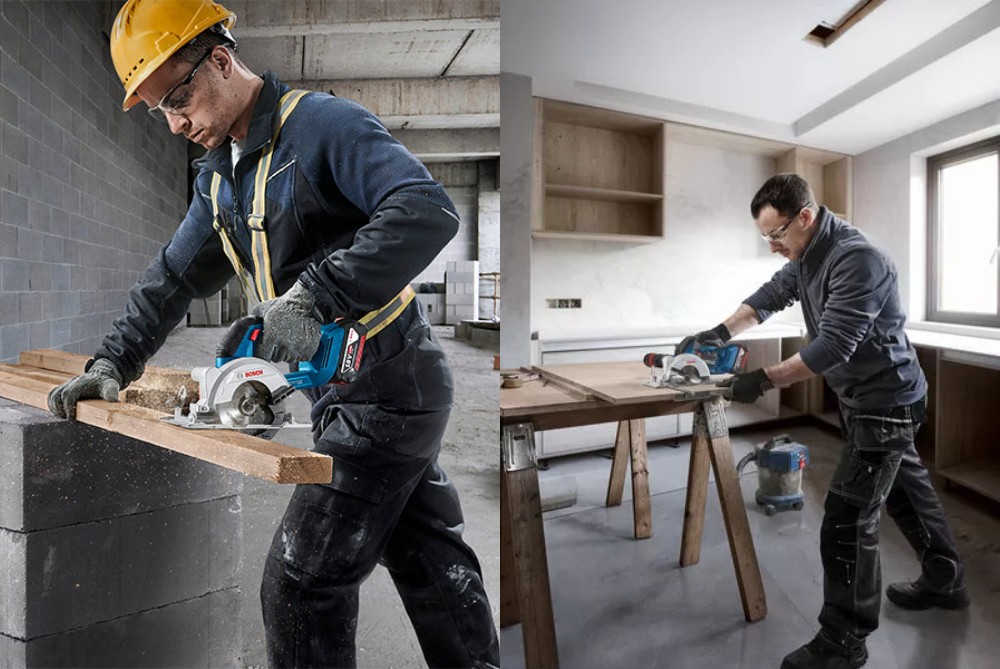 เลื่อยวงเดือนไร้สาย BOSCH GKS 18V 44 Professional  ตัวเปล่า 