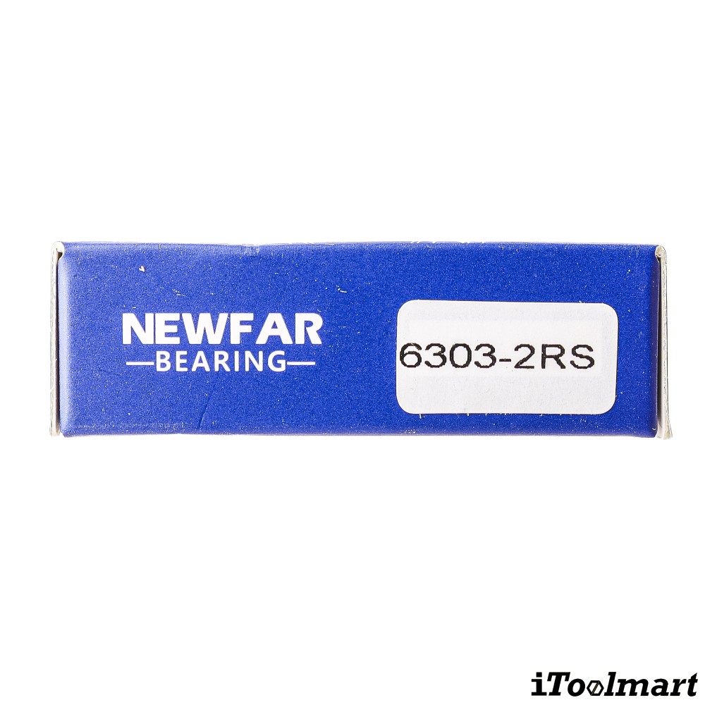 ลูกปืน Newfar 6303 2RS ฝายางปิด 2 ข้าง ความแม่นยำ P0  Abec 1 
