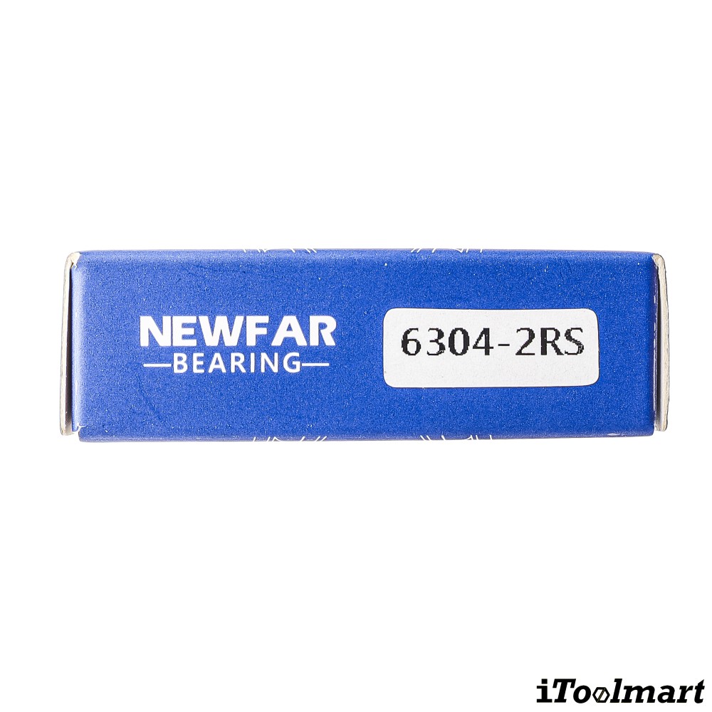 ลูกปืน Newfar 6304 2RS ฝายางปิด 2 ข้าง ความแม่นยำ P0  Abec 1 