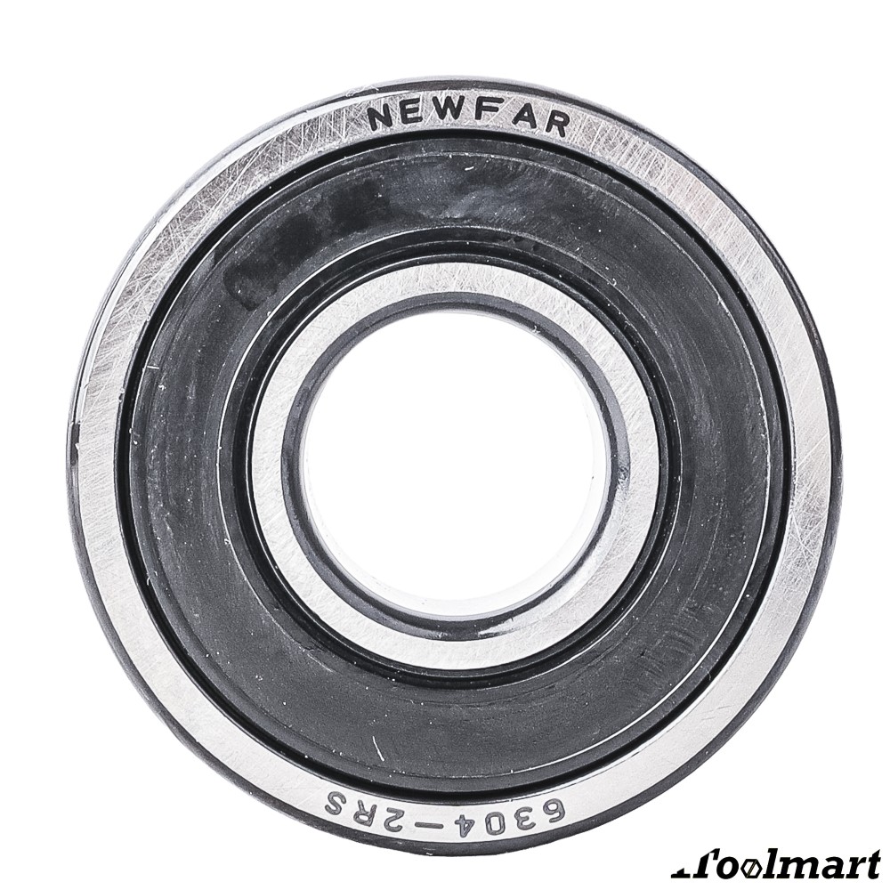 ลูกปืน Newfar 6304 2RS ฝายางปิด 2 ข้าง ความแม่นยำ P0  Abec 1 