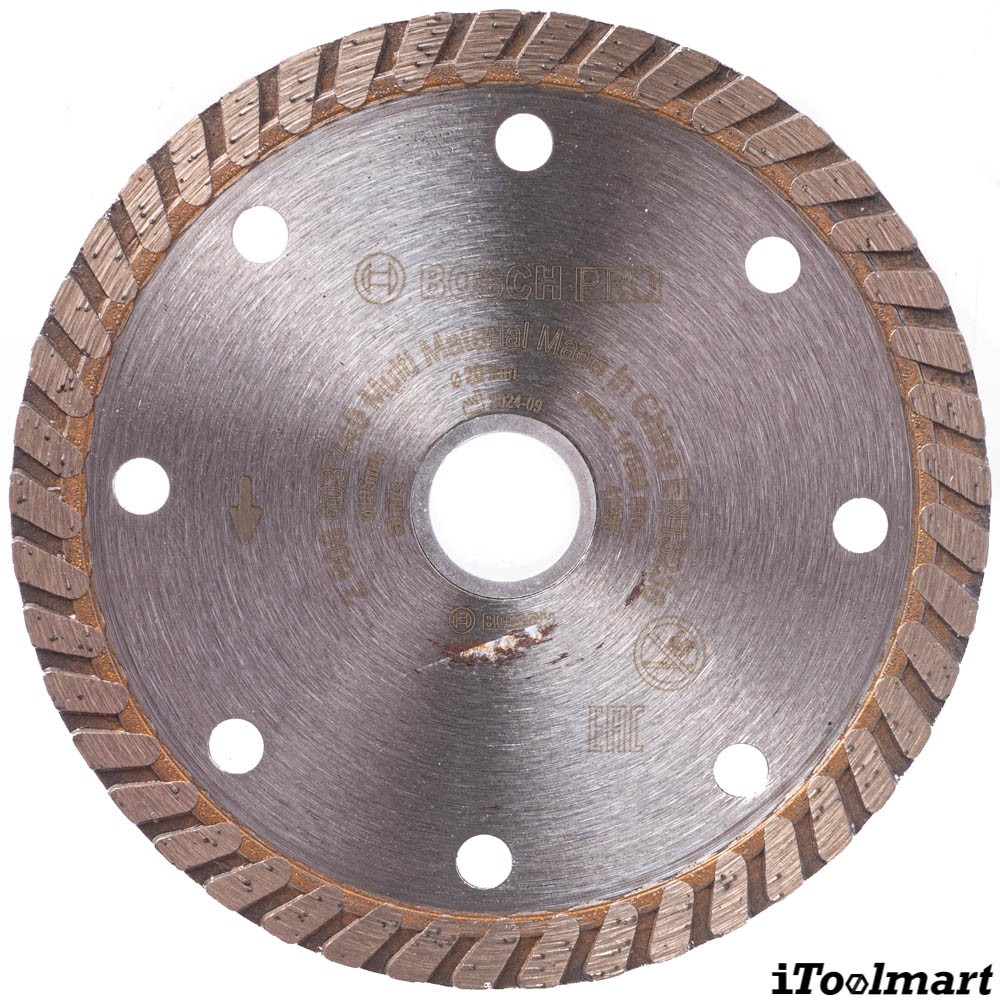 ใบตัดเพชรเทอร์โบ BOSCH Universal ขนาด 4 นิ้ว  105MM  