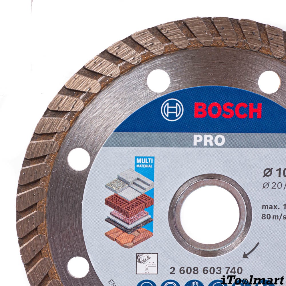 ใบตัดเพชรเทอร์โบ BOSCH Universal ขนาด 4 นิ้ว  105MM  
