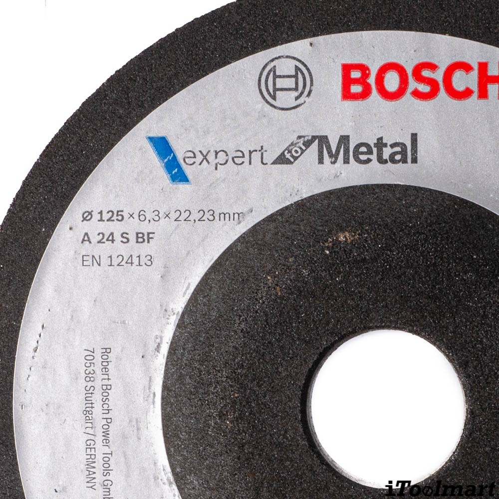 ใบเจียร์เหล็ก BOSCH ขนาด 5 นิ้ว หนา 7 มิล A 24 S BF