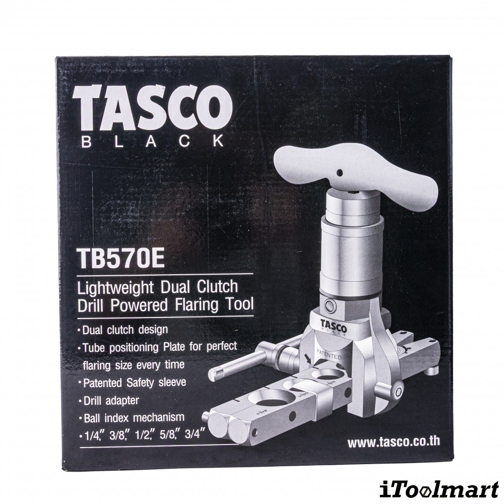 ชุดบานท่อทองแดง TASCO BLACK TB570E ขนาด 1 4  3 8  1 2  5 8  3 4 นิ้ว