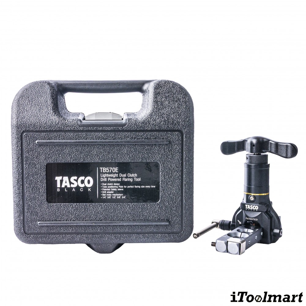 ชุดบานท่อทองแดง TASCO BLACK TB570E ขนาด 1 4  3 8  1 2  5 8  3 4 นิ้ว