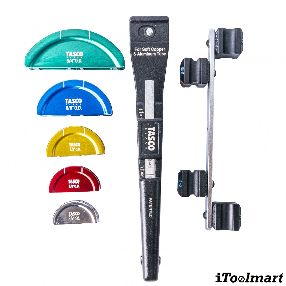 ชุดเบนเดอร์ดัดท่อทองแดง TASCO BLACK TB750P ขนาด 1 4  3 8  1 2  5 8  3 4 นิ้ว