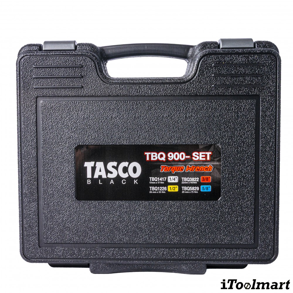 ชุดประแจทอร์ค TASCO BLACK TBQ900 Set ขนาด 1 2  3 8  1 4  5 8 นิ้ว  4 ชิ้น 