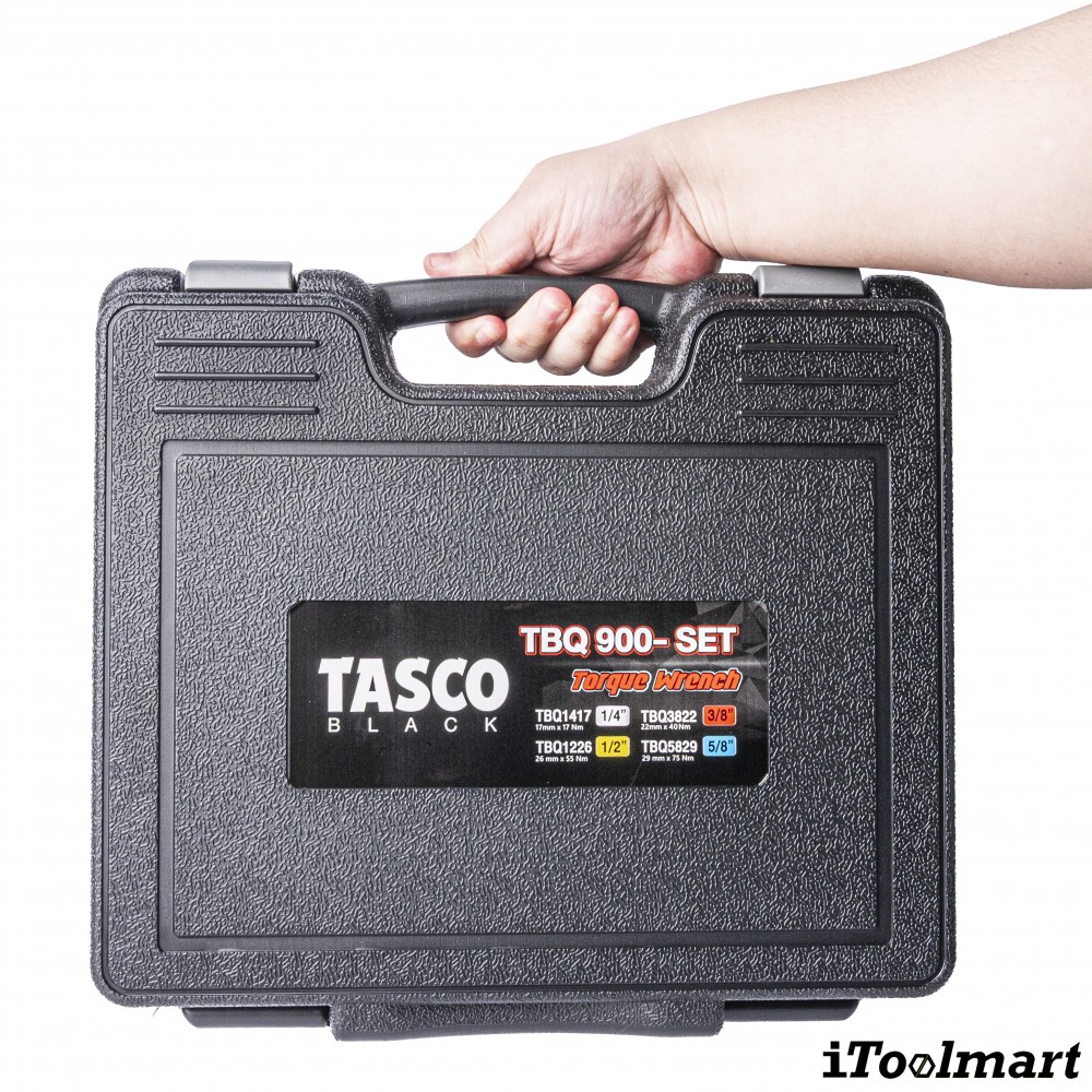 ชุดประแจทอร์ค TASCO BLACK TBQ900 Set ขนาด 1 2  3 8  1 4  5 8 นิ้ว  4 ชิ้น 