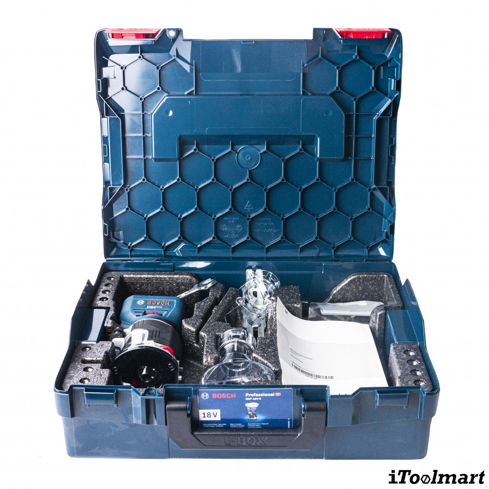 เครื่องเซาะร่อง ทริมเมอร์ BOSCH GKF 18V 8 PROFESSIONAL 06016C2001  ตัวเปล่า 