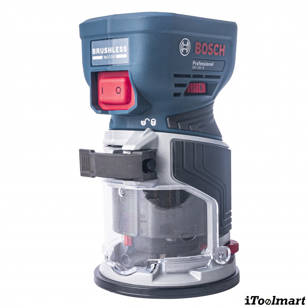 เครื่องเซาะร่อง ทริมเมอร์ BOSCH GKF 18V 8 PROFESSIONAL 06016C2001  ตัวเปล่า 