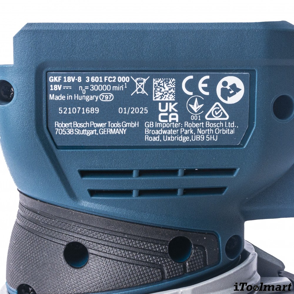 เครื่องเซาะร่อง ทริมเมอร์ BOSCH GKF 18V 8 PROFESSIONAL 06016C2001  ตัวเปล่า 