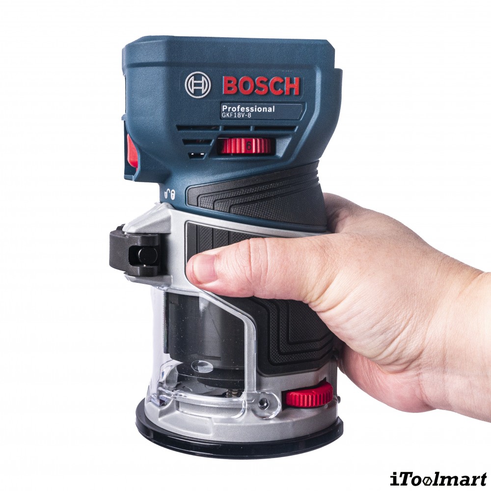 เครื่องเซาะร่อง ทริมเมอร์ BOSCH GKF 18V 8 PROFESSIONAL 06016C2001  ตัวเปล่า 