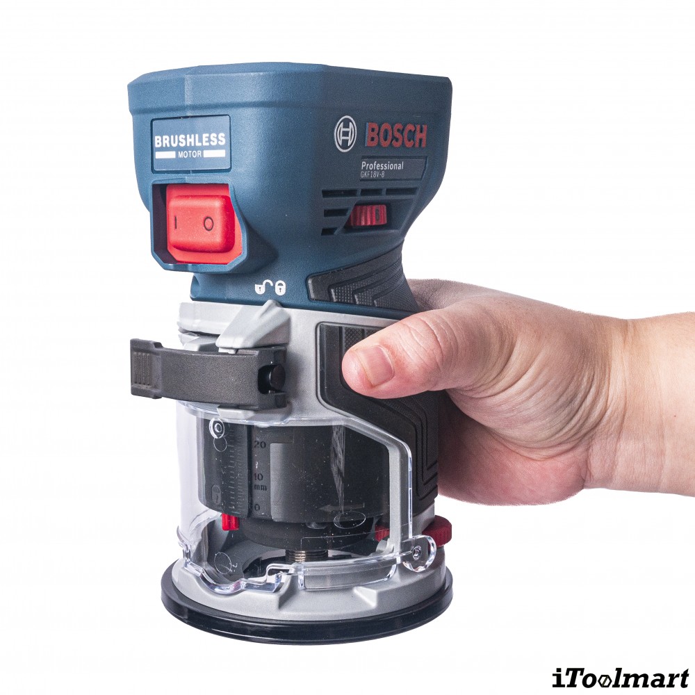เครื่องเซาะร่อง ทริมเมอร์ BOSCH GKF 18V 8 PROFESSIONAL 06016C2001  ตัวเปล่า 